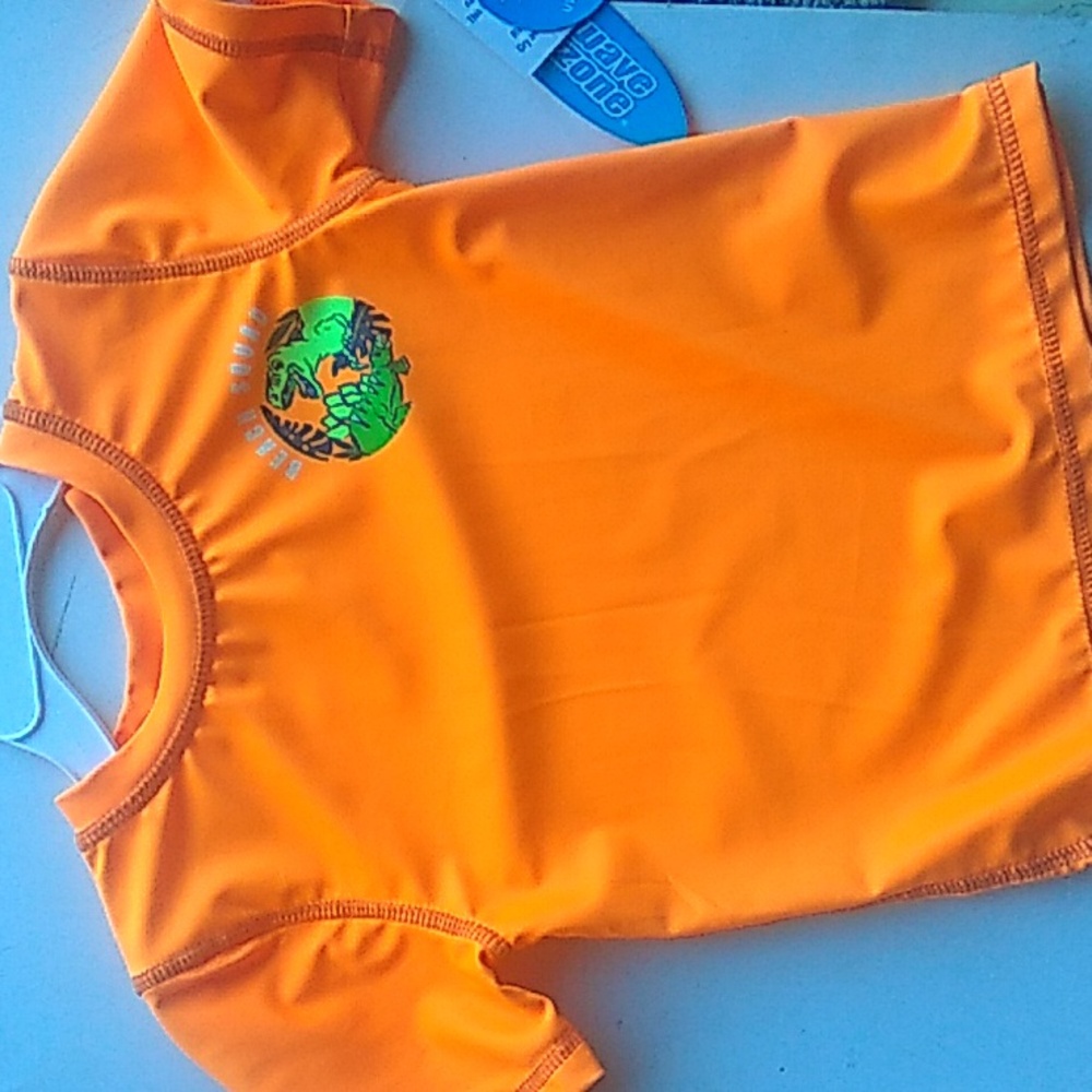 Dino swim shirt